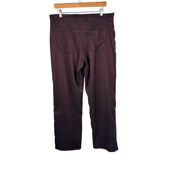 Men’s Krush Size 36 Red Duo-Chrome Dress Pants Vintage - Picture 3 of 3